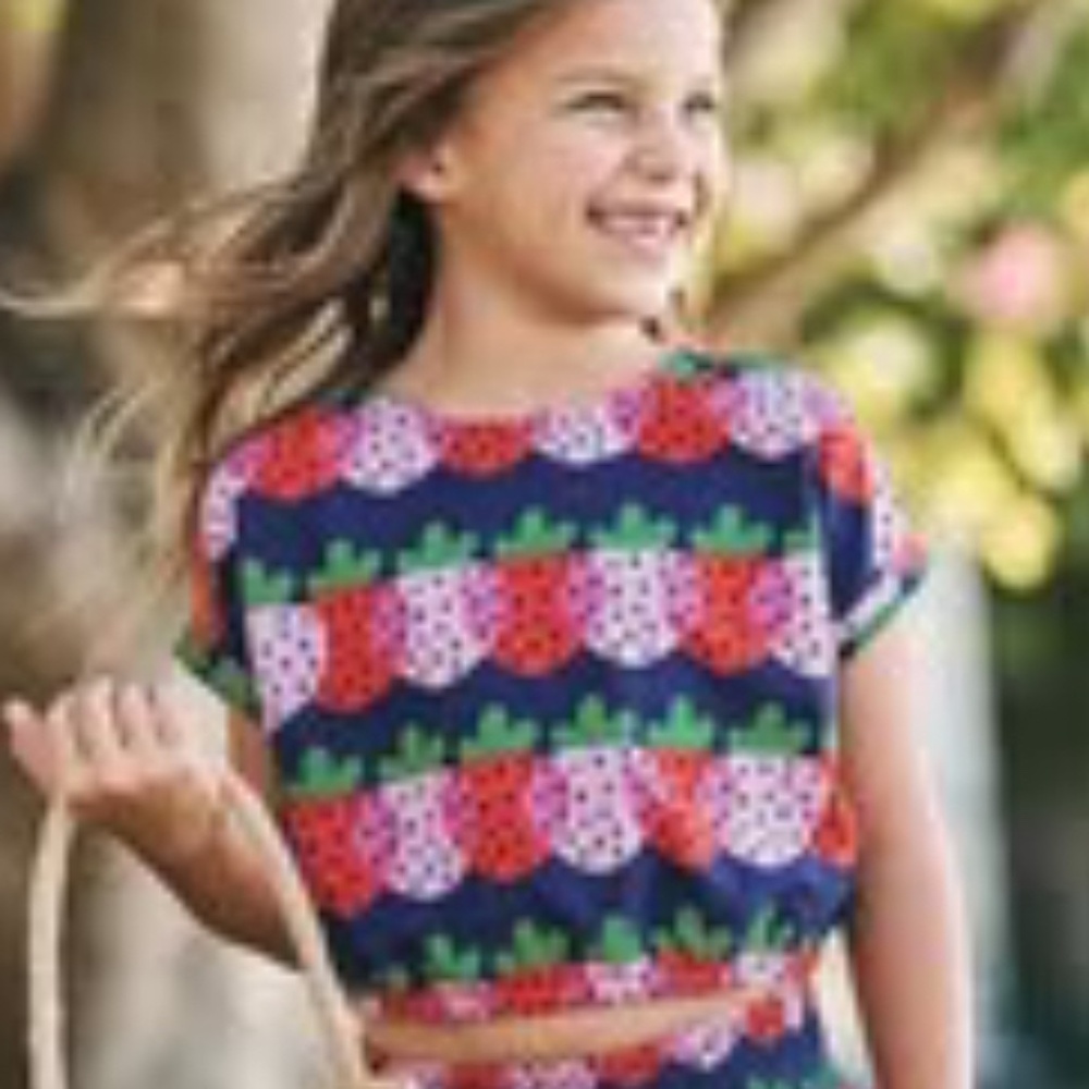 🍓🍓Hanna Andersson Strawberry Linen Set 🍓🍓